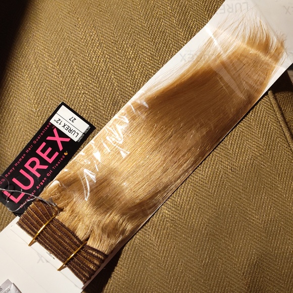 Zury Lurex 100% Premium Remi Human Hair silky straight 12 inches color 27 - Picture 4 of 6
